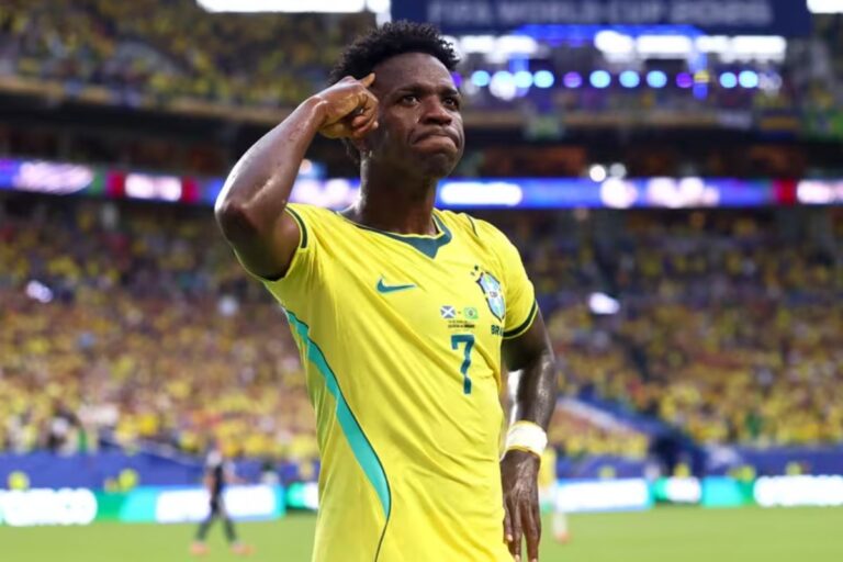 Vini Jr brilha e Brasil bate a Escócia na estreia de Neymar na Copa 2026