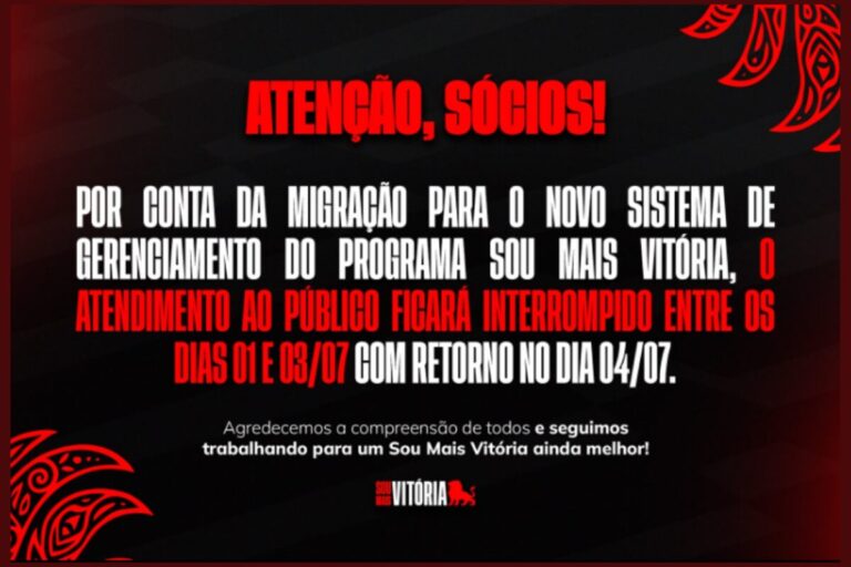 Vitória suspende atendimento do Sou Mais Vitória por migração de sistema