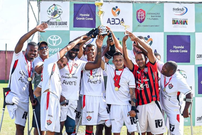 Vitória conquista pela primeira vez o Campeonato Baiano de Futebol de Amputados