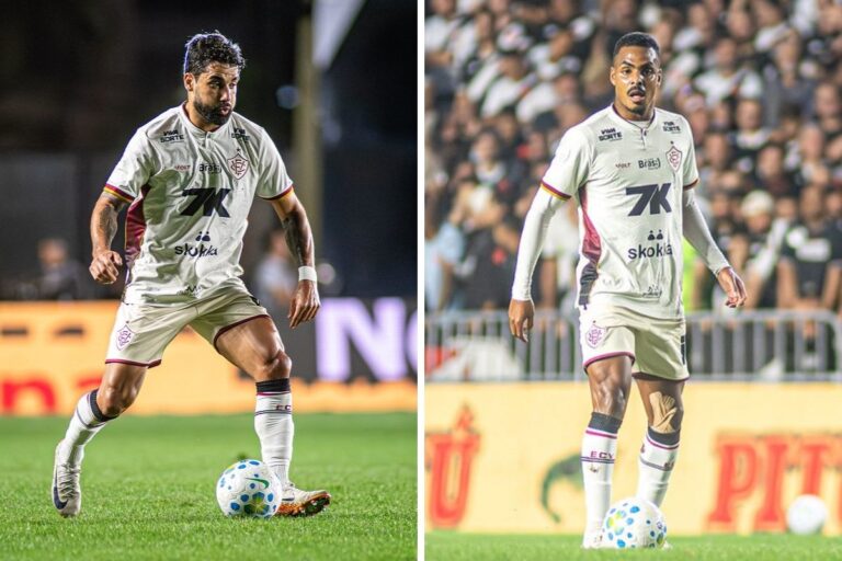 Vitória não terá Brítez e Caíque para enfrentar o Vasco no Barradão
