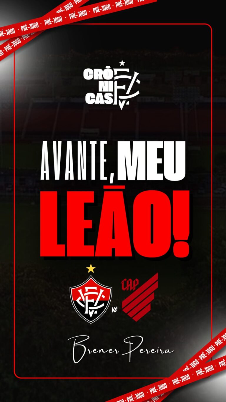 Esqueça o pessimismo: hoje é noite de apoiar o Vitória
