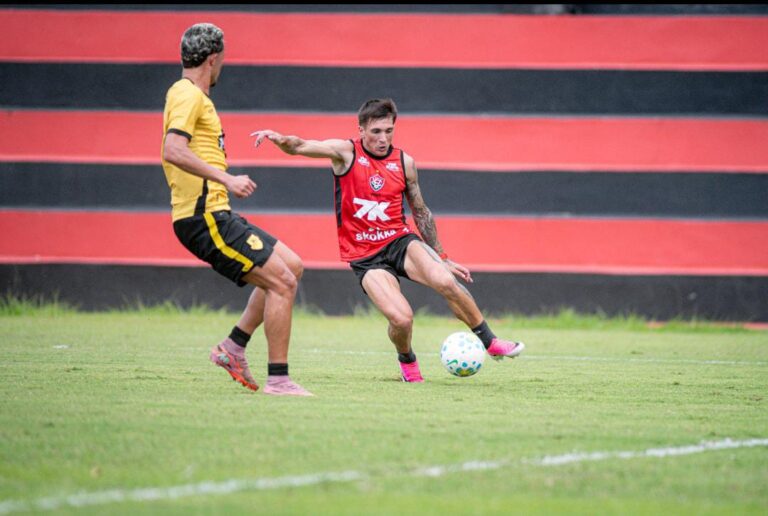 Vitória vence jogo-treino por 3 a 0 e se prepara para a Chapecoense