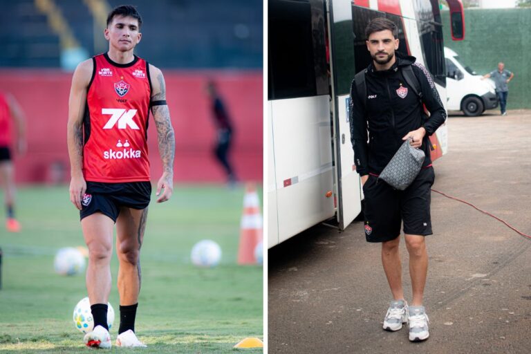 Gringos vão para o jogo? Vitória define situações de Nacho Laquintana e Rúben Ismael para enfrentar o Cruzeiro