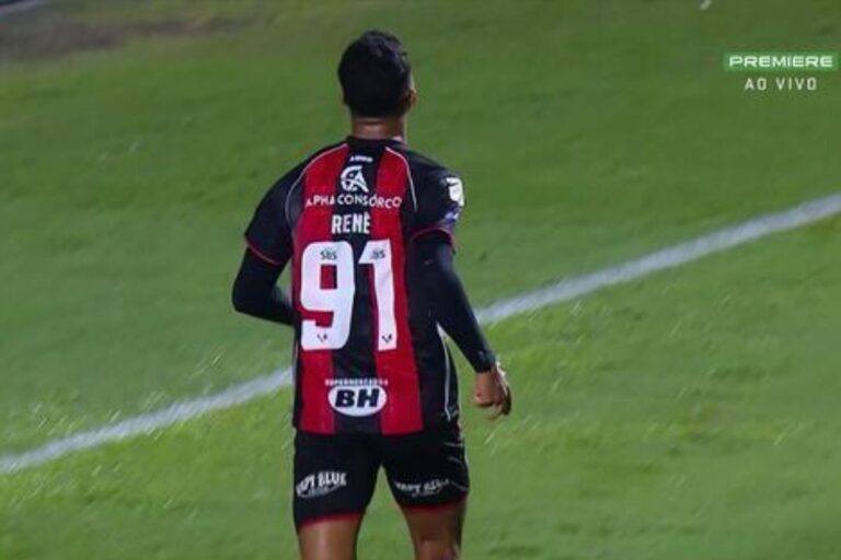 Com gol de Renê, Vitória bate o Grêmio e volta a vencer no Barradão